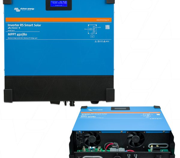 Victron Energy Inverter RS Smart Solar 48V 6000VA – MPPT 450/80