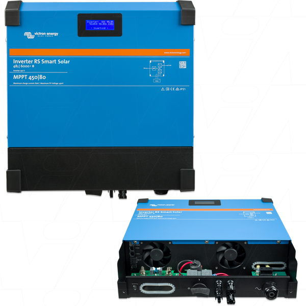 Victron Energy Inverter RS Smart Solar 48V 6000VA – MPPT 450/80