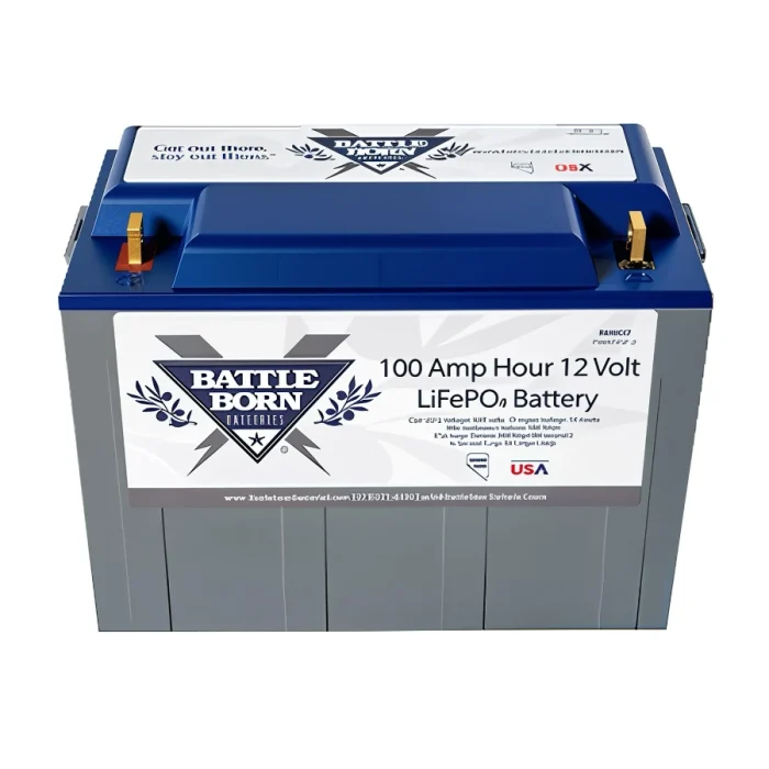Battle Born Lithium Iron Phosphate 100 Ah 12V Battery