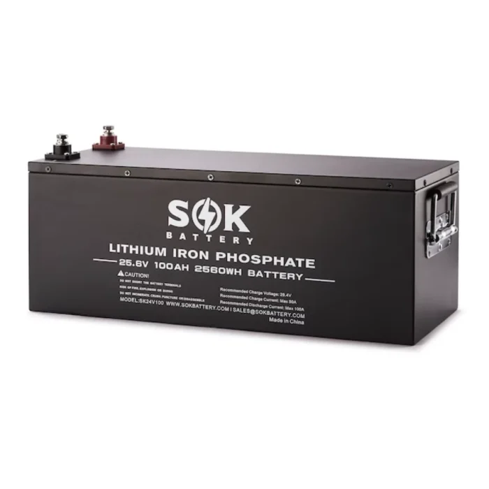 SOK Battery SK24V100 24V 100Ah LiFePO4